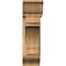 Ekena Millwork Merced Traditional Rough Sawn Bracket w/ Offset Brace, Western Red Cedar, 8"W x 28"D x 28"H BKT0806X28X28MRC01RWR - alternate 4